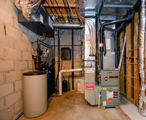 Mechanical room, whole-home reverse osmosis water filtration system (2024)