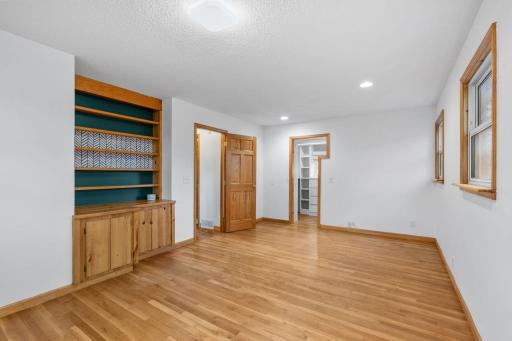 HUGE primary bedroom with beautiful light