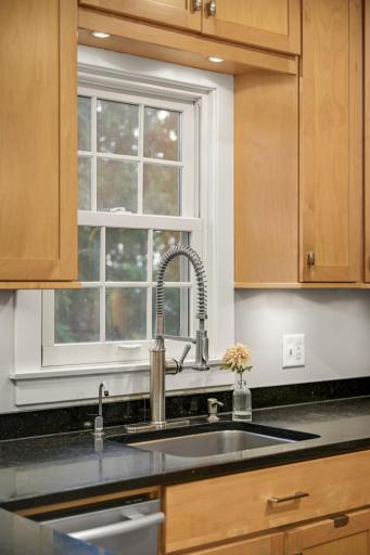 You will love standing here with your coffee in the morning.