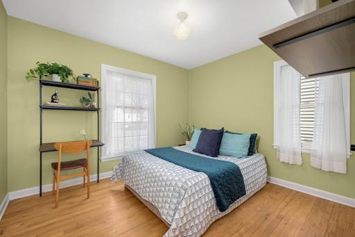 Bedroom 2 of 3 is located on the main floor.