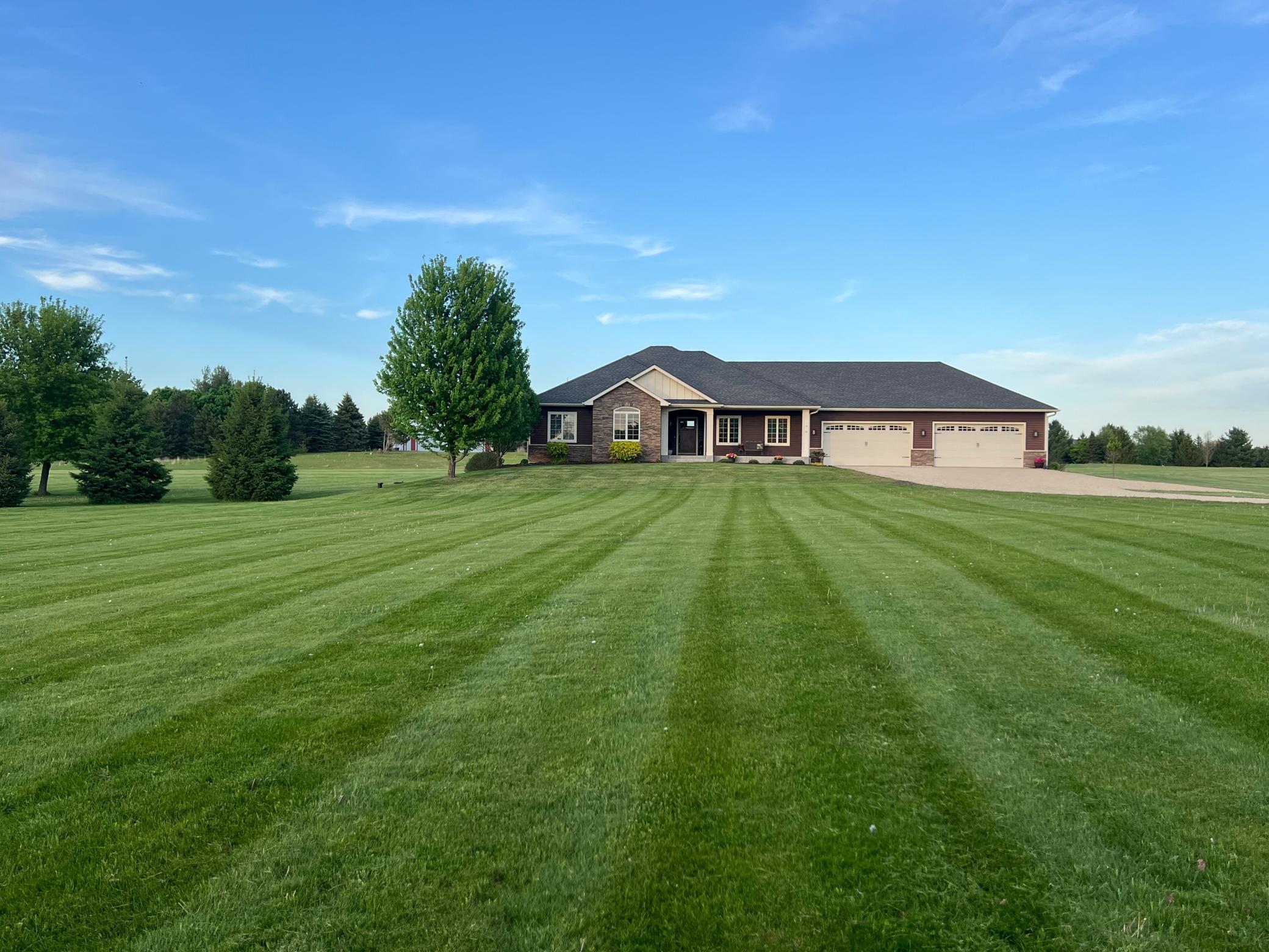 Meticulously maintained 5 acre parcel
