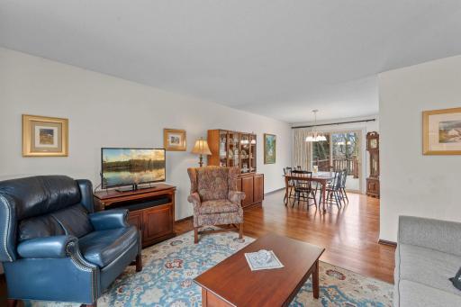 Living and dining room