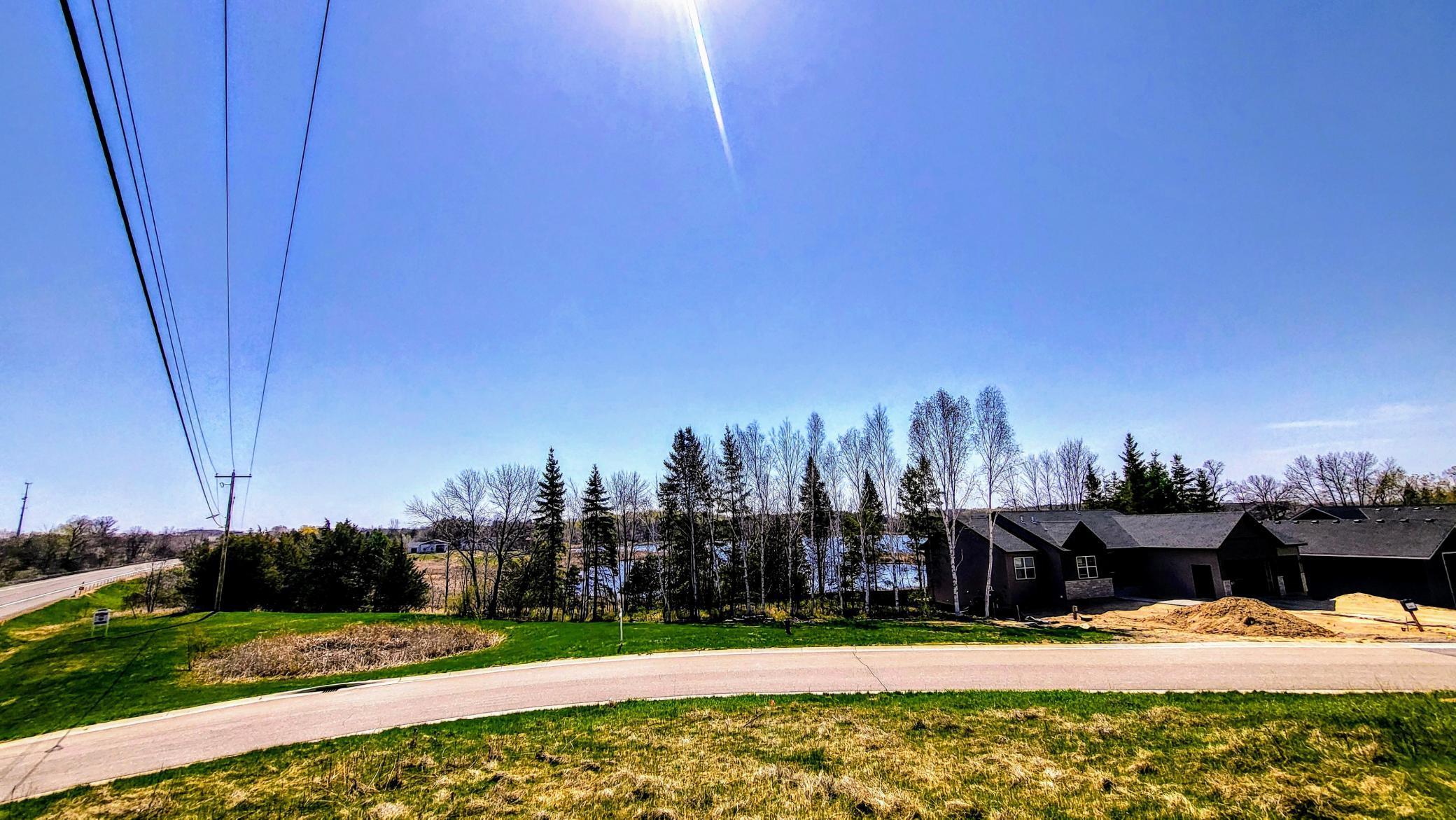 View from across Orchard Ct looking East.