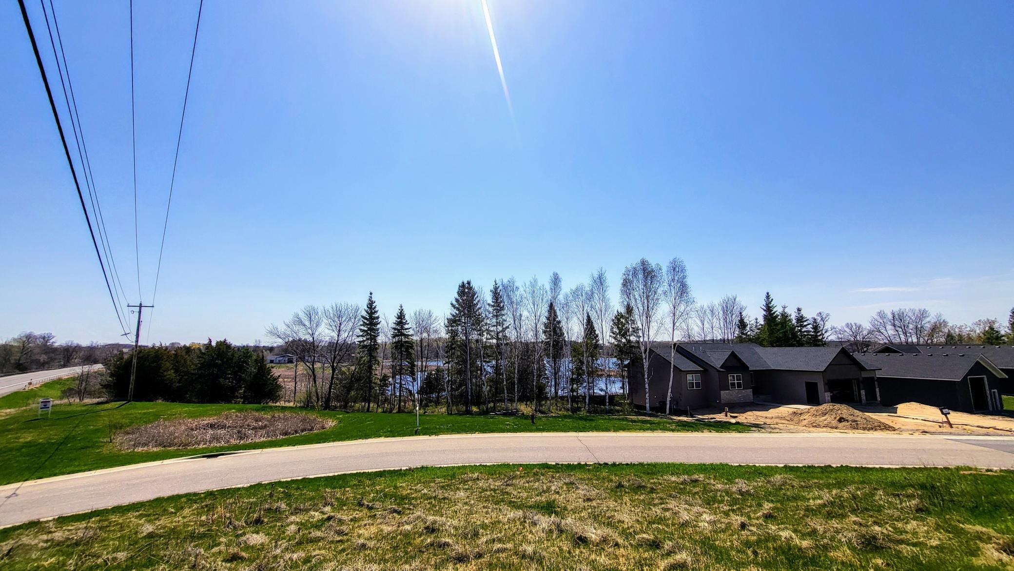 East view from across Orchard Ct.