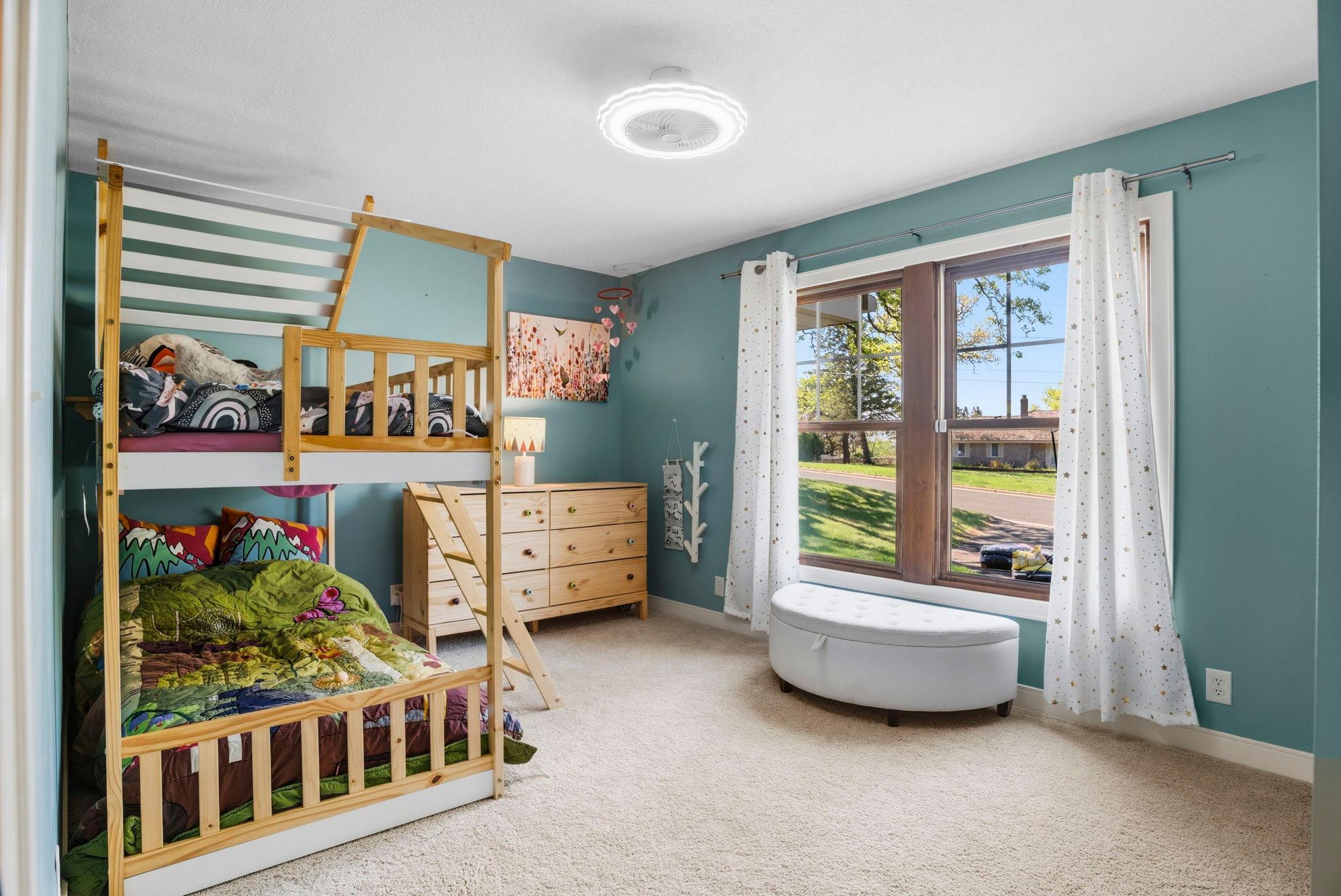 Large 2nd bedroom on the main level.