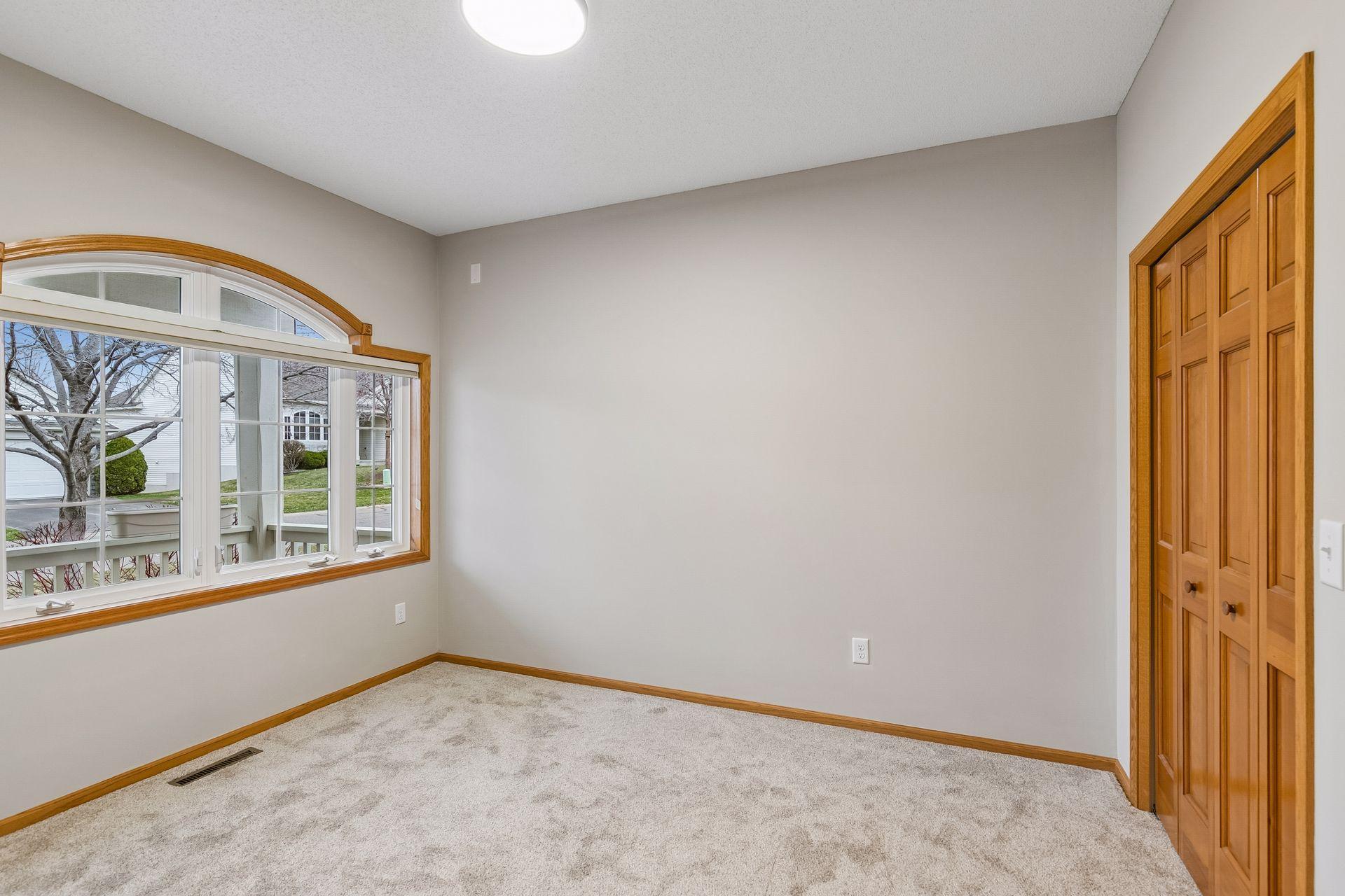 Bedroom 2 doubles as a great office space