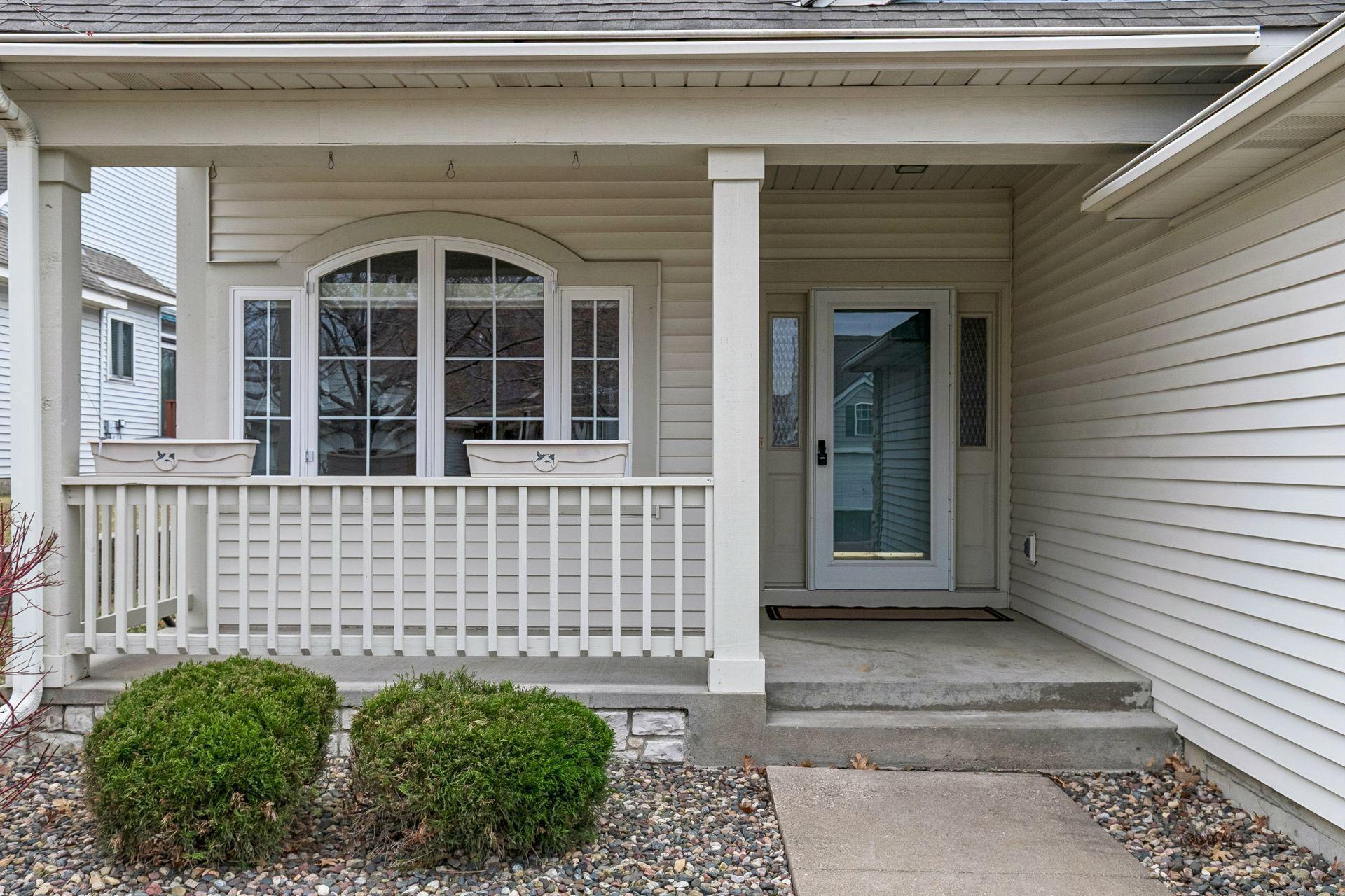Nice and large front porch