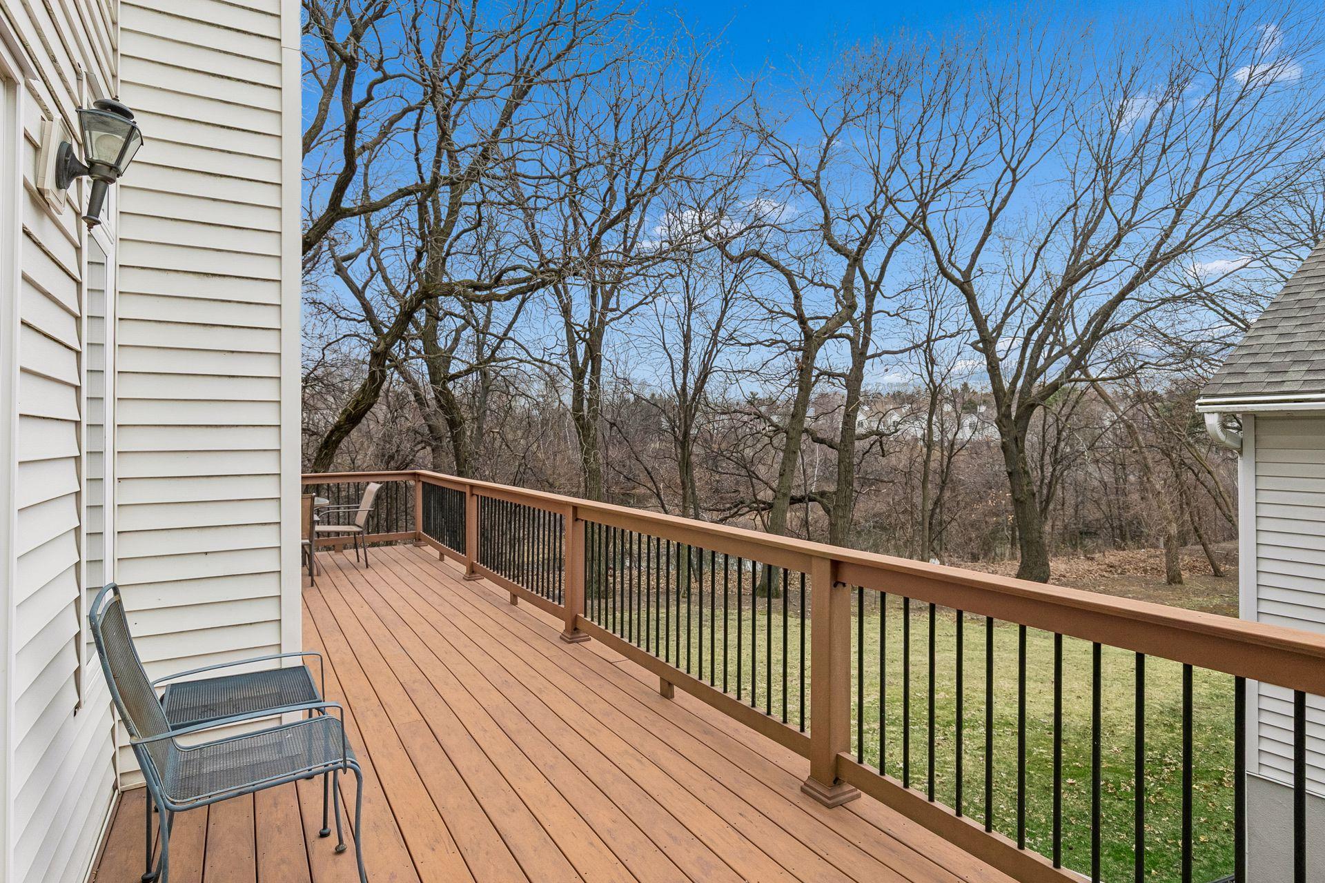 View from the doors by the dinette space