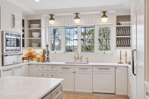Thoughtful kitchen design and layout meant for functional living, intimate gatherings, and entertaining.