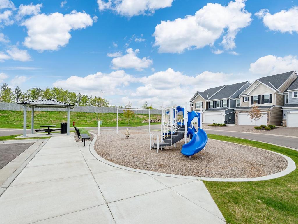Neighborhood playground and picnic area!