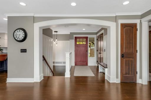 It's going to be hard to miss all the beautiful millwork throughout this home, along with the solid-core, two-panel wood doors.