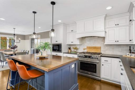 The kitchen is the heart of the home and this one is no exception wonderful spaces for meal-prepping, baking, and entertaining, and every detail was thoughtfully designed.