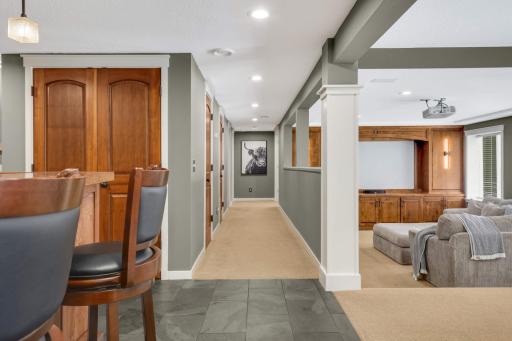 The details are sure to impress and don't miss the multi-generational space at the end of the hall.