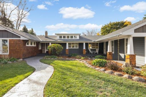 This home looks absolutely magical, decorated for the holidays. Imagine lights, garlands, and wreaths - oh my!