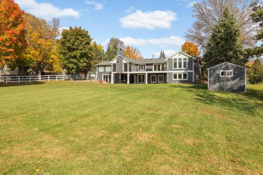 This home is really stunning from all angles and has so much personality and architectural details from the back, as it does from the front.