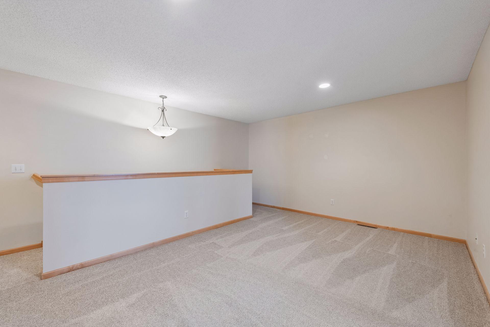 This space offers you a blank slate to create the space that works best for your needs.