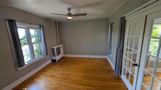 Parlor: Could be 2nd Bedroom (w armoire) - or Formal Dining or Den or Library Room!