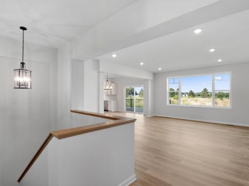 Hallway to Family Room