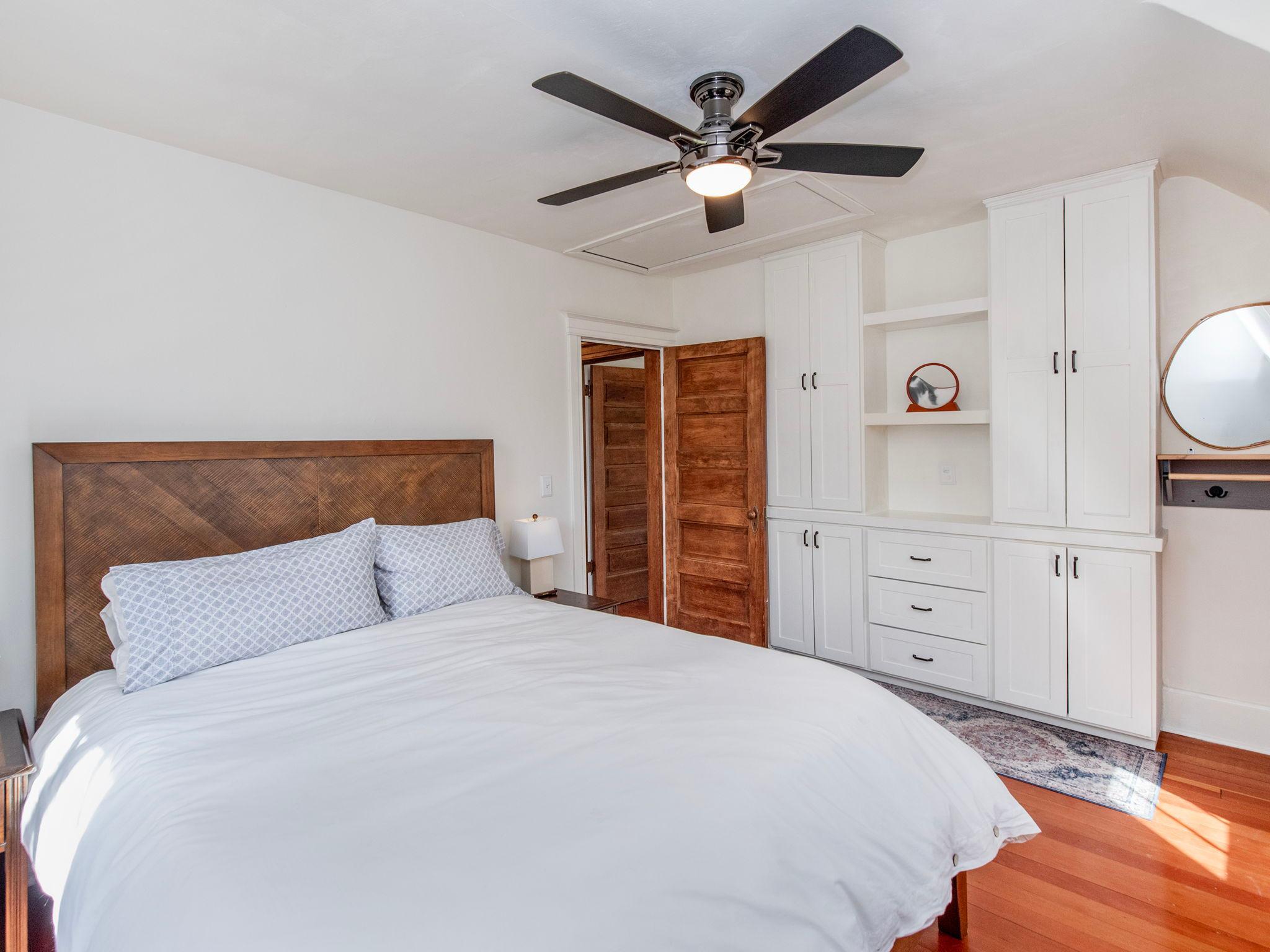 Built in dresser & storage