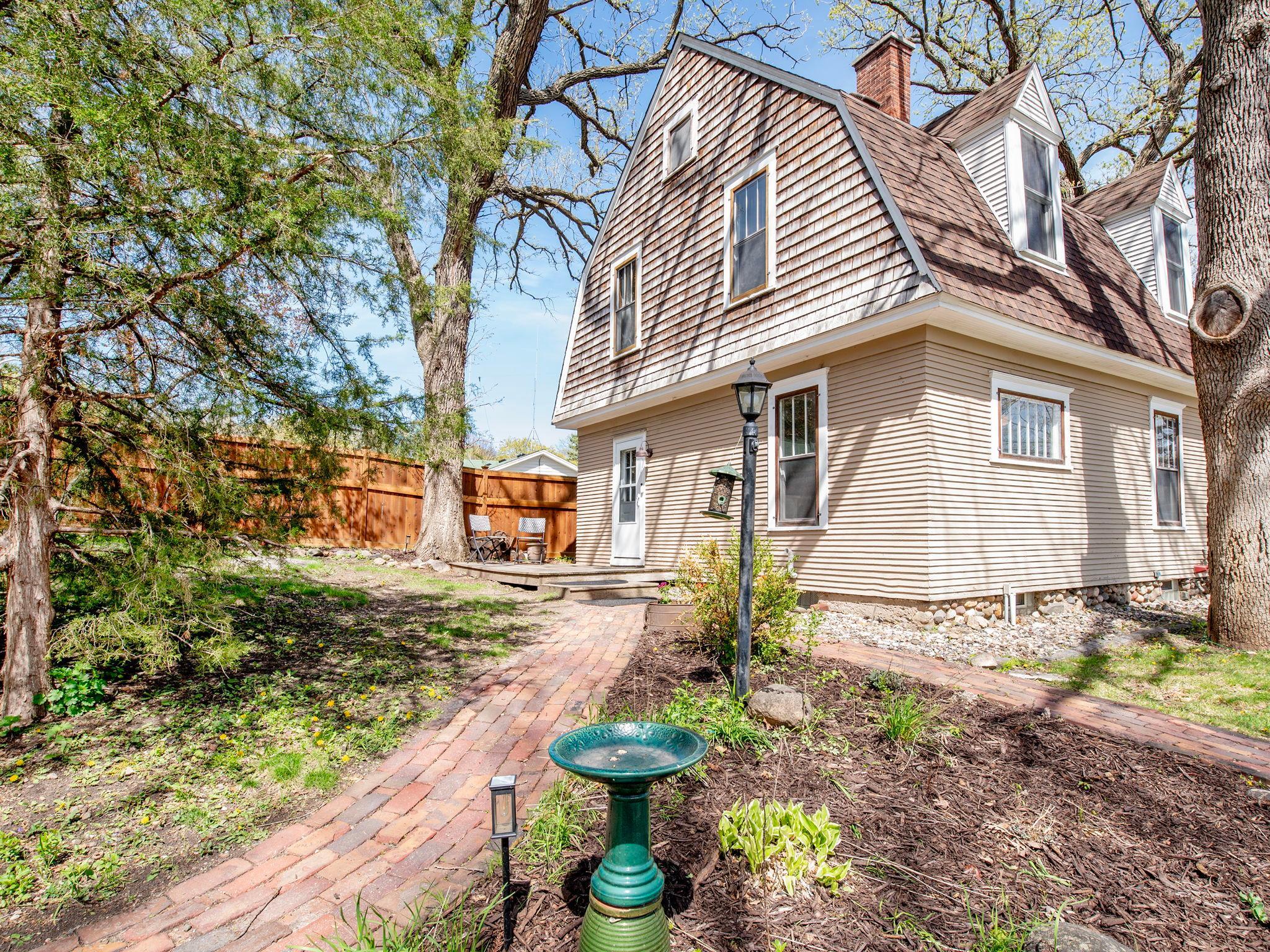 Traditional farmhouse architecture