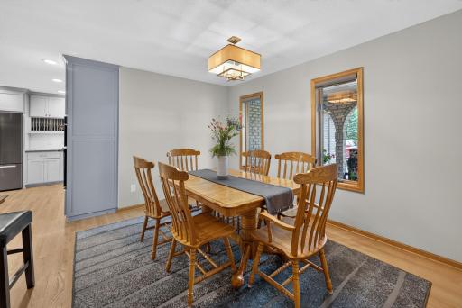 Dining room with windows overlooking front yard. (could be another bedroom if needed)
