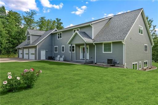 Landscaping features professionally installed concrete edging