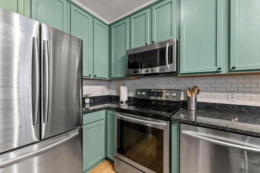 Stainless steel appliances