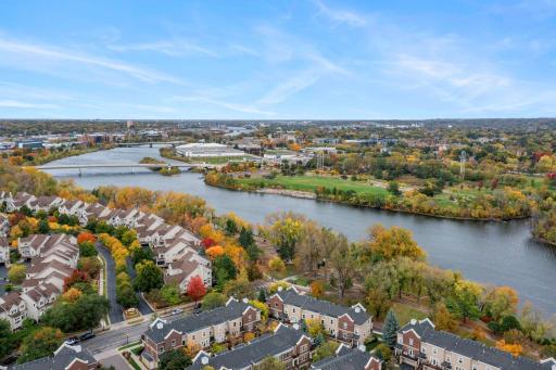 Perfect for biking, walking or jogging along river
