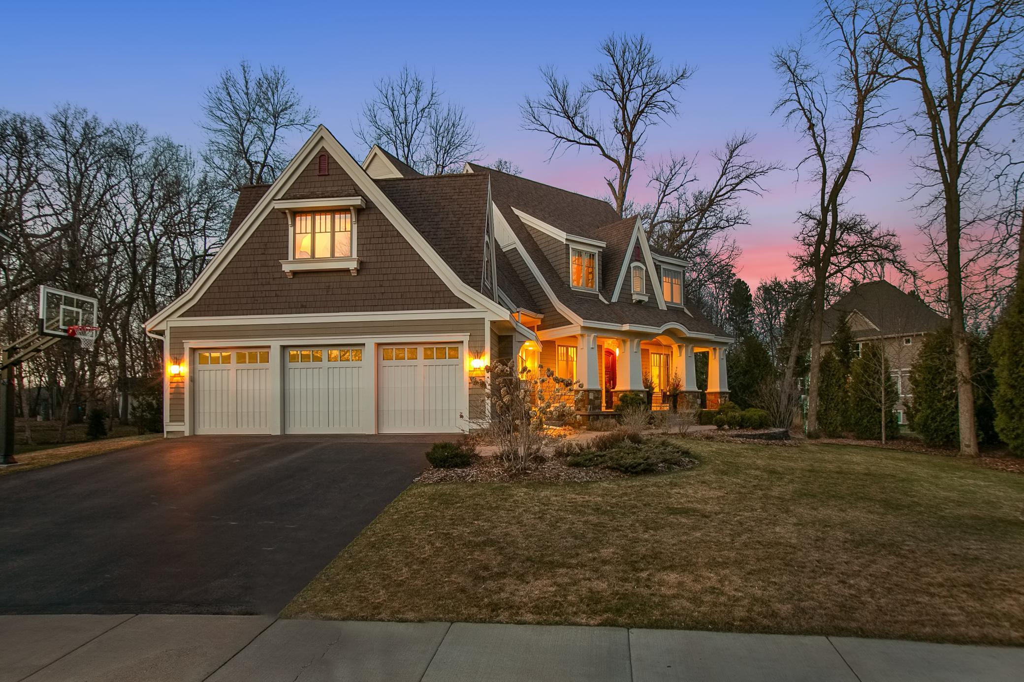 Twilight front exterior