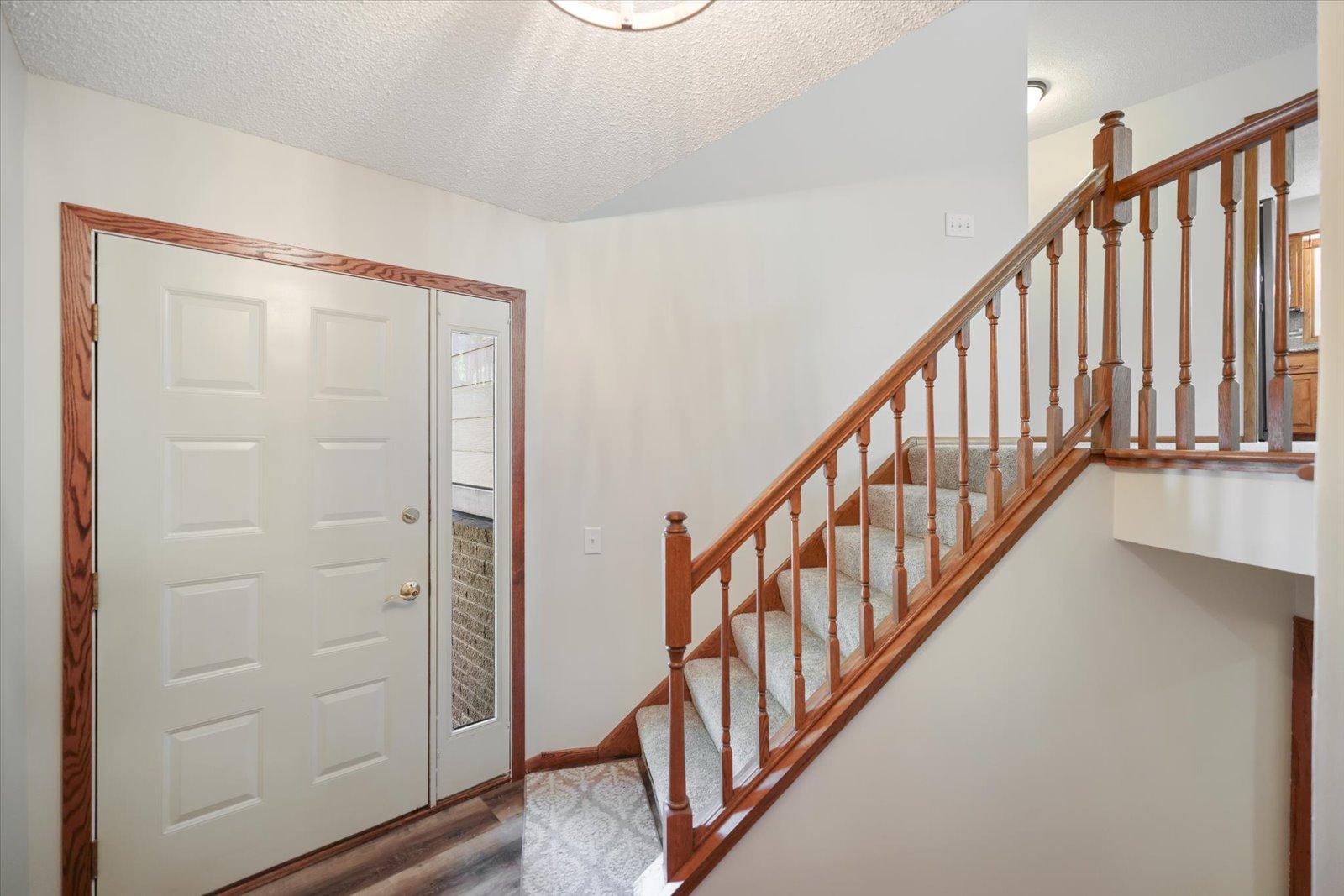 Entry way with side light