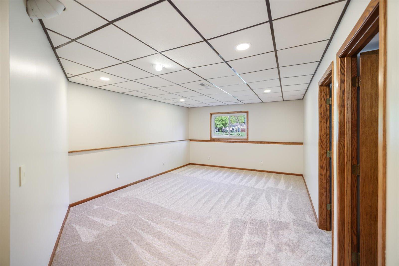 Lower level family room