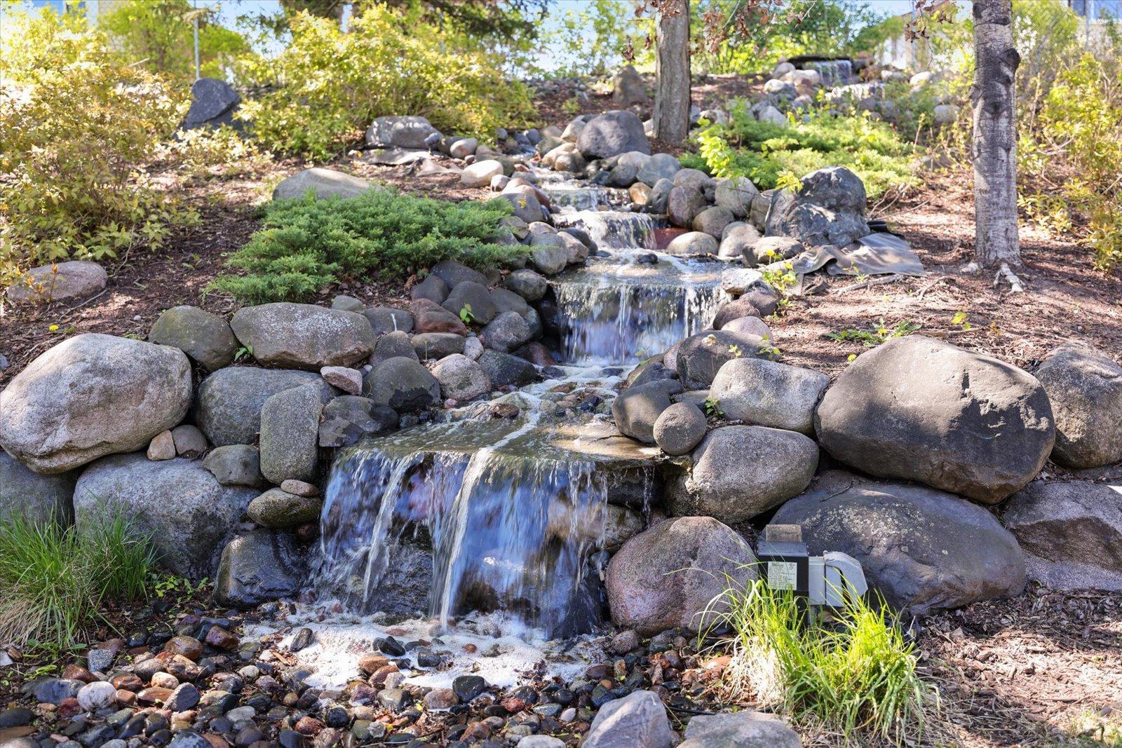 Tranquil water feature