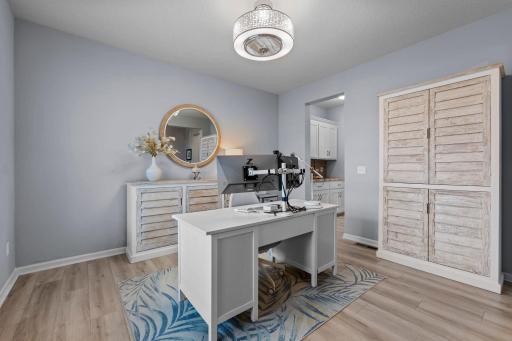 Formal dining area, can be used for a variety of spaces. What works for you?