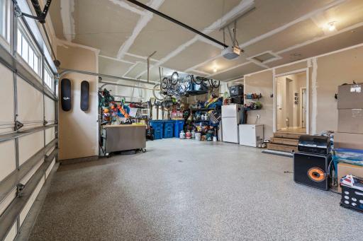 Additional view of garage shows the cleanliness and pride of ownership that spreads throughout the home.