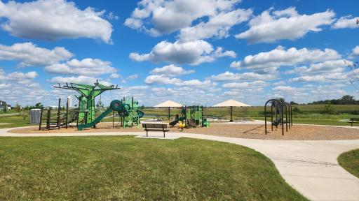Picnic Tables, Swings, and Climbing- who can't resist?