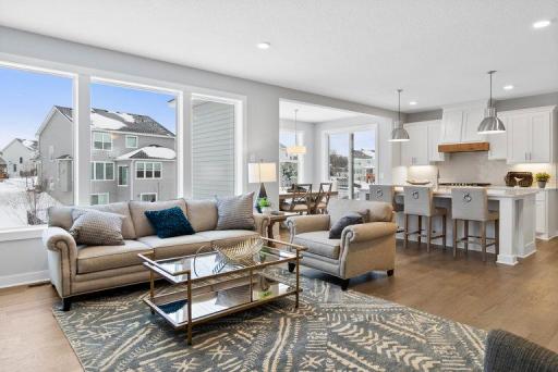 Photo is of model home, not all options may be included.