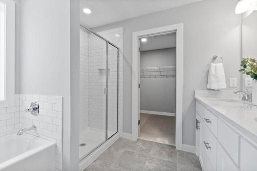 Photo is of model home, not all options may be included.