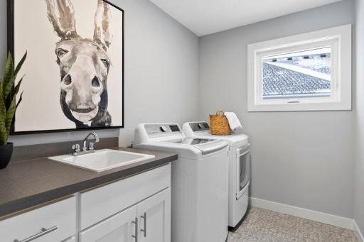 Photo is of model home, not all options may be included.