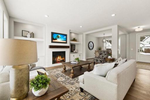 Photo of model home not all options may be included.