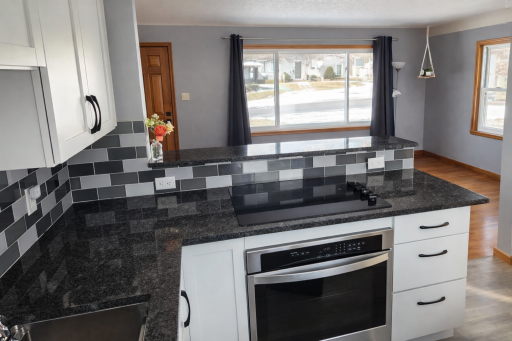 Open concept kitchen