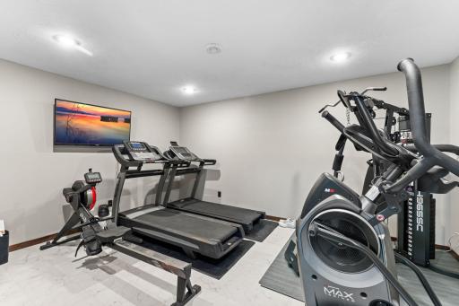 Fantastic Den / Flex room would great as a gym! Tons of options for this space! Hobby room, play room, and more!