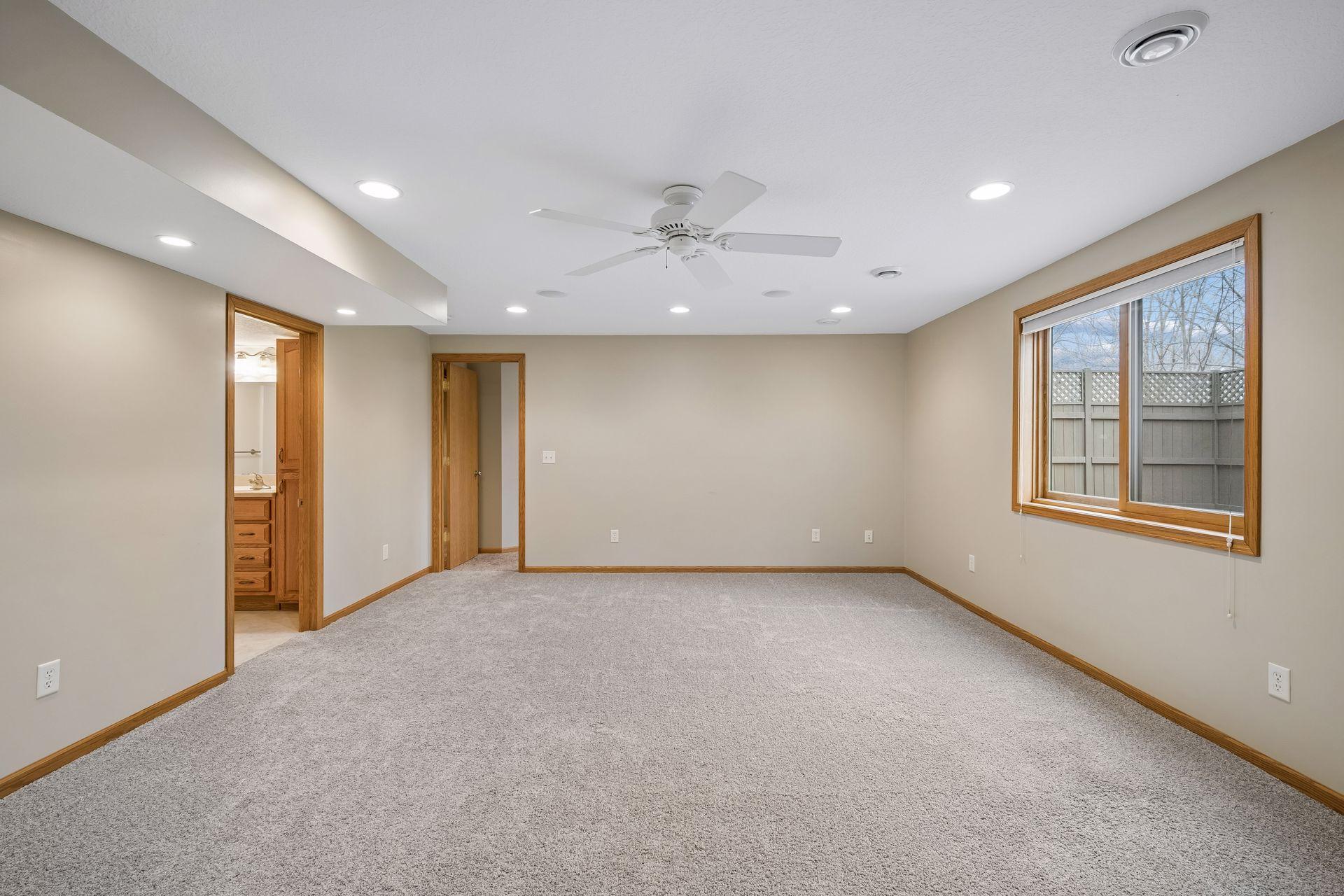 Lower level family room