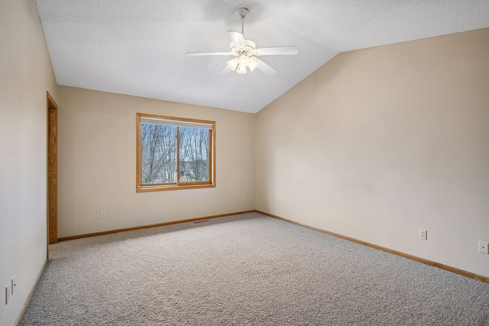 Upper level primary bedroom