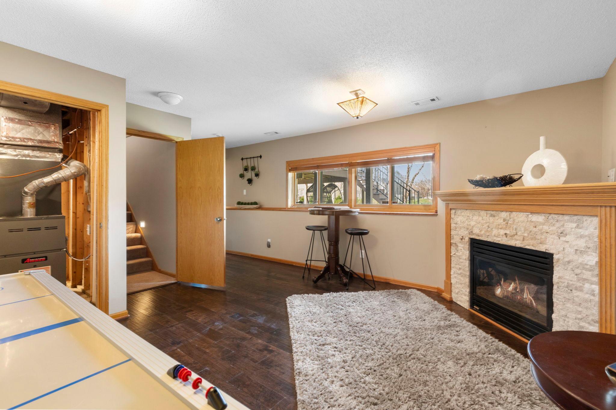 Amusement/Game Room with Fireplace, 20585 Georgia Avenue Place N