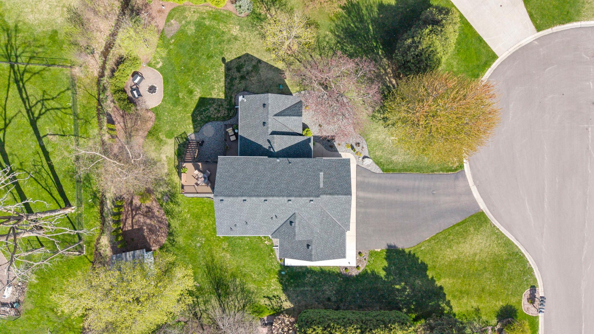 Aerial overhead, 20585 Georgia Ave Pl N