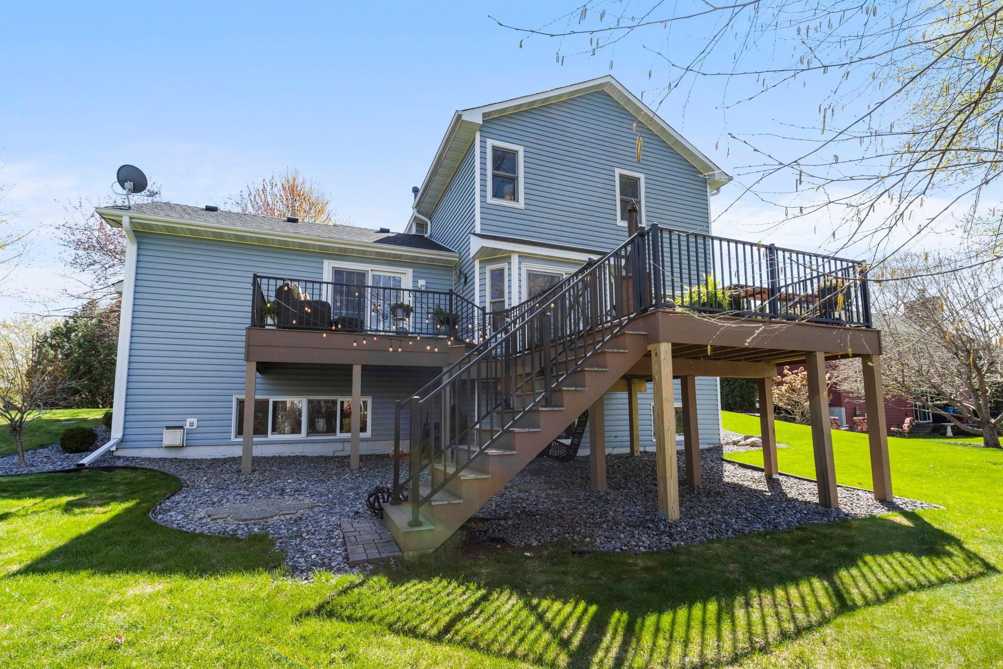 Backyard Deck view, 20585 Georgia Ave Pl N