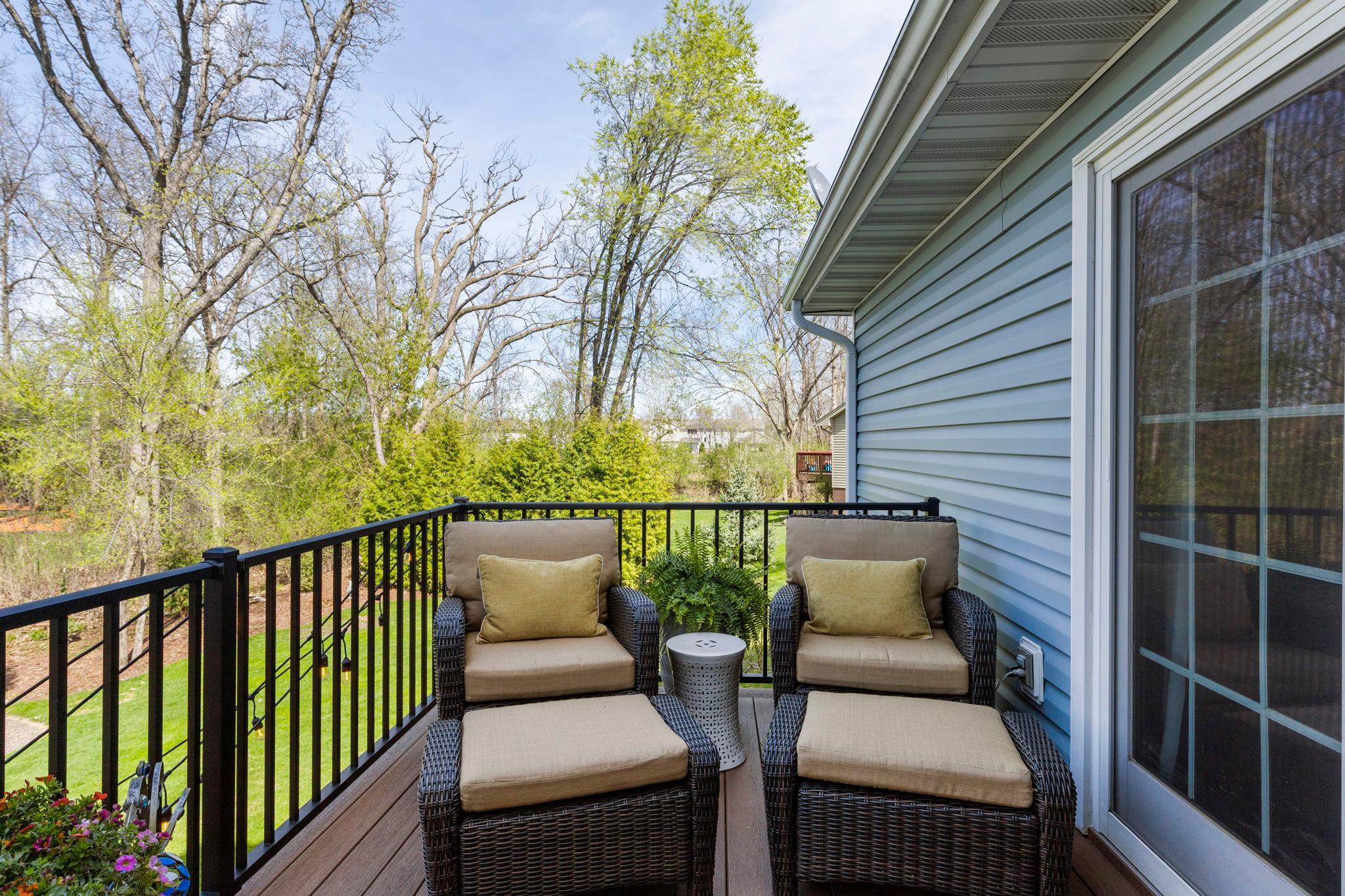 Upper deck off of the Living Room, 20585 Georgia Ave Pl N