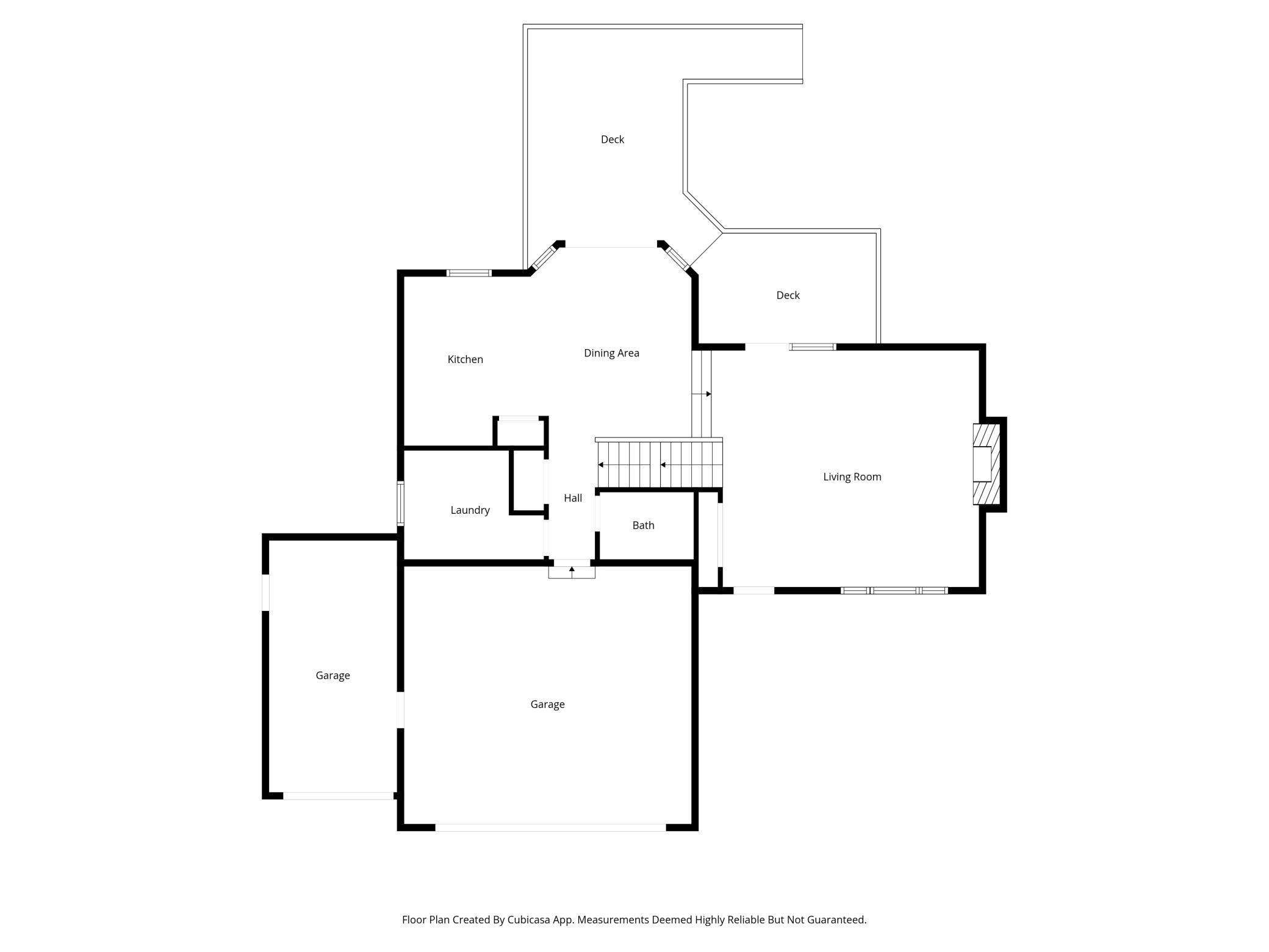 Main Level Floorplan 20585 Georgia Ave Pl N