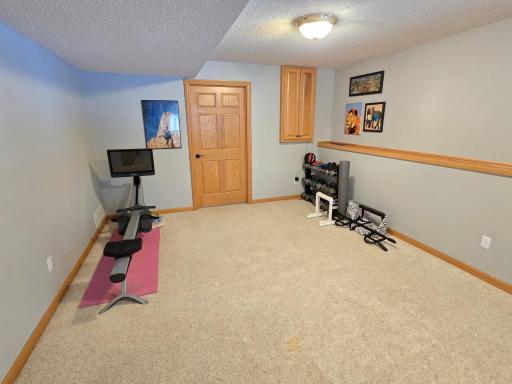 LL level family room continued. Workout area?