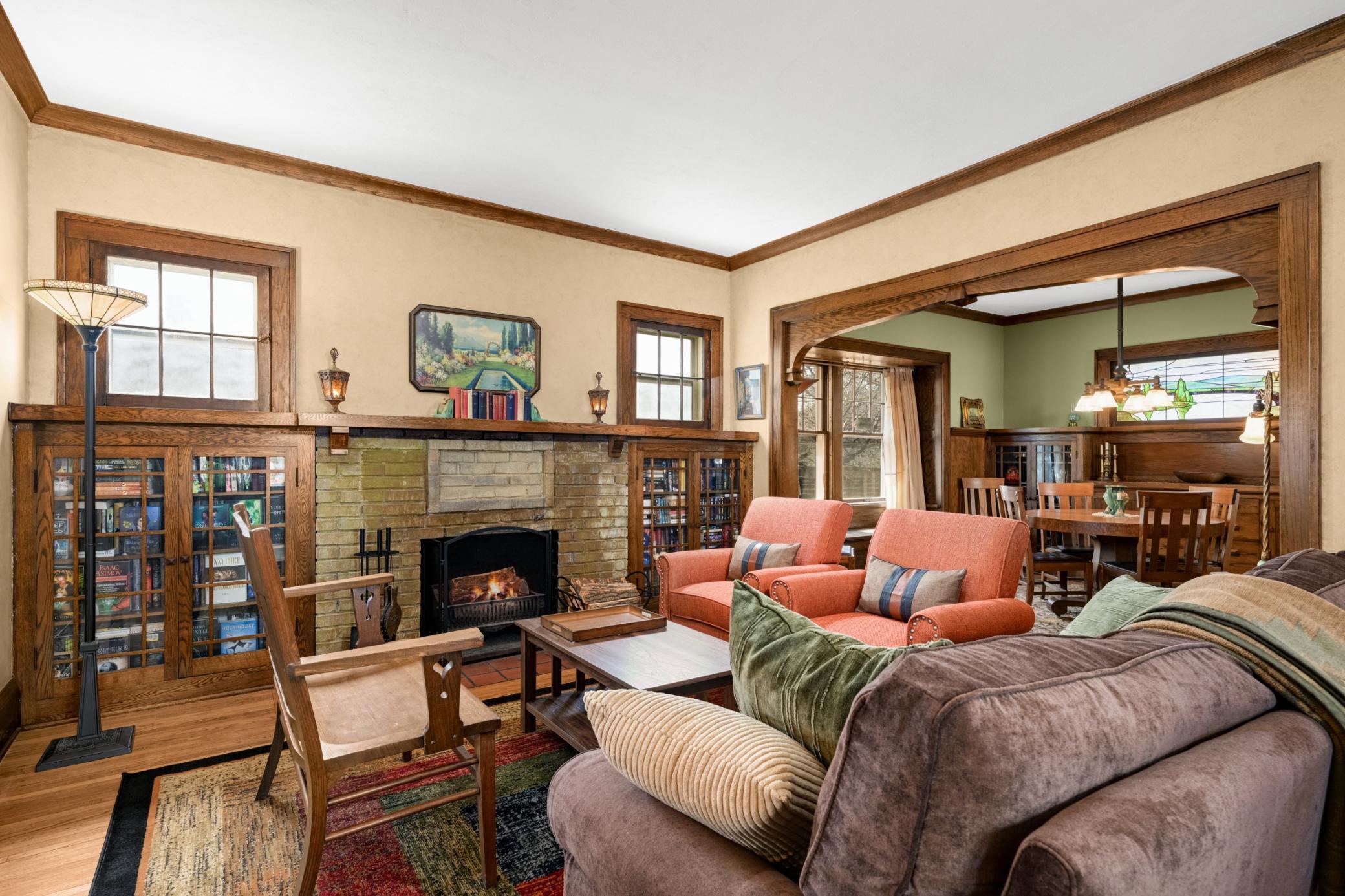 the original woodwork will astound you!